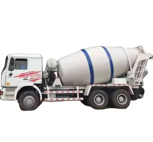 Used Sinotruk Howo 4x2 8cbm concrete mixer truck with factory price for sale