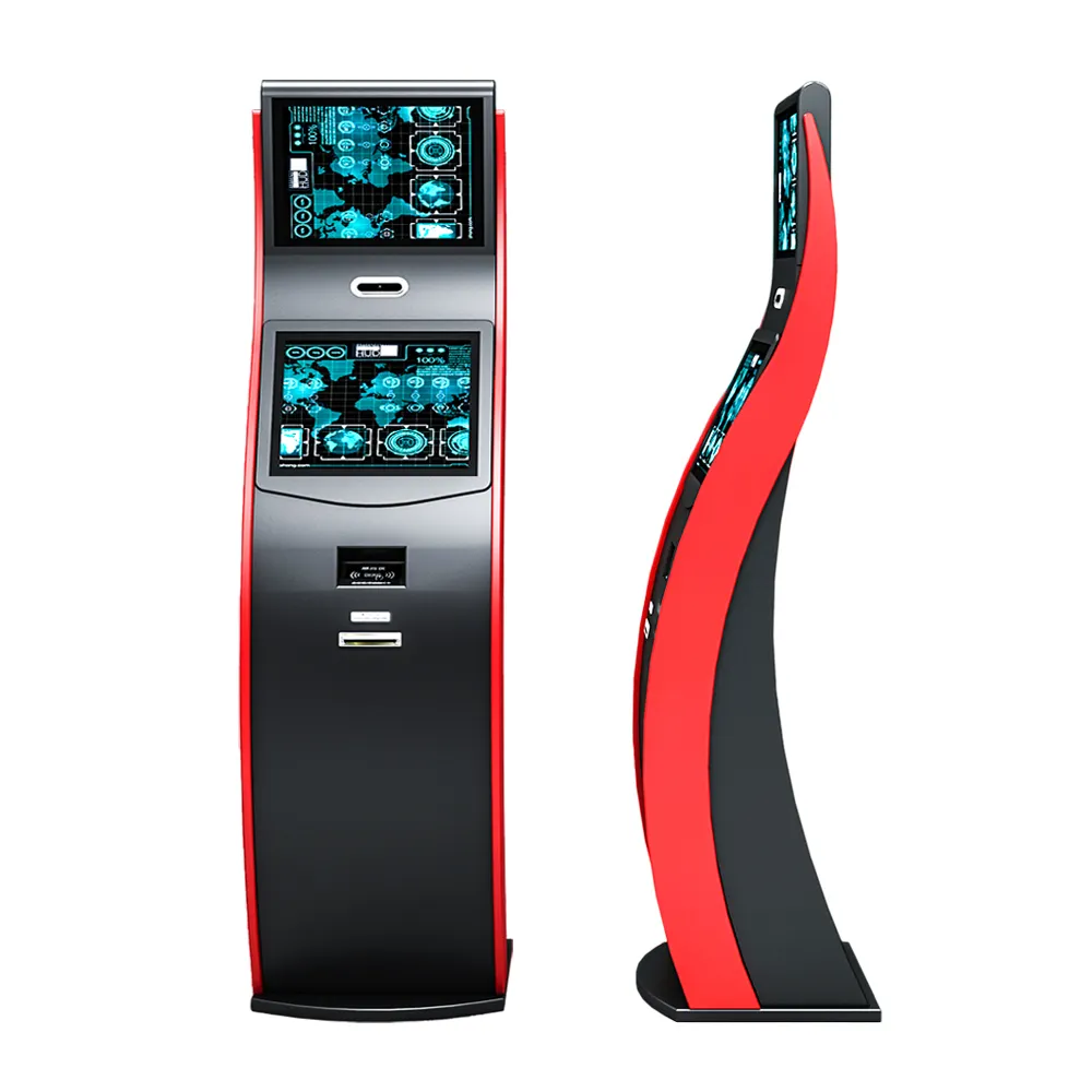 High Quality Self-service All-in-one Machine Payment Card Self Checkout Touchscreen Kiosk