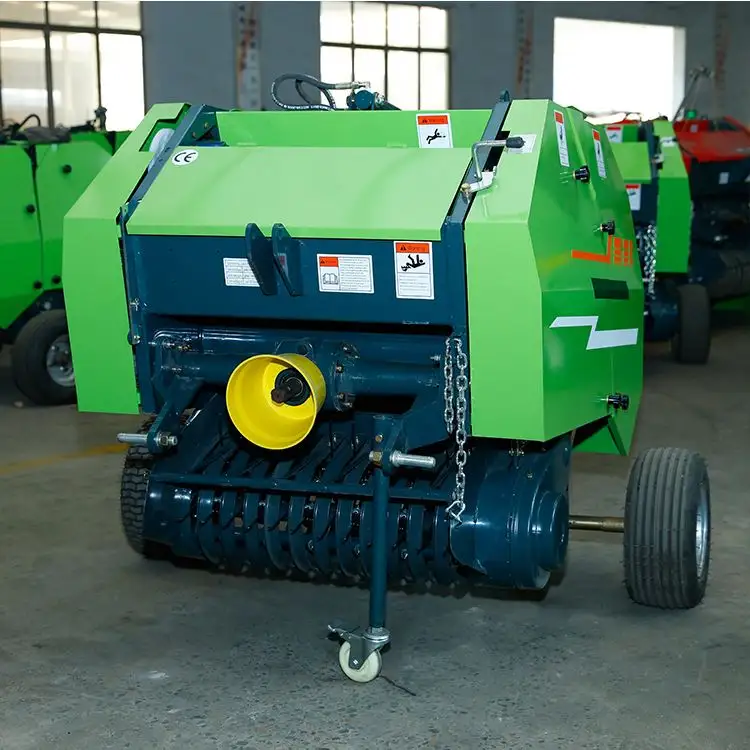 Factory Price Automatic Straw Balar Machine Mini Round Silage Baler Small Round Maize Baler