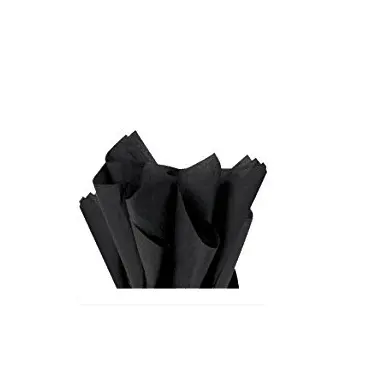 Новая черная бумага для подарочной упаковки оптом 450 листов