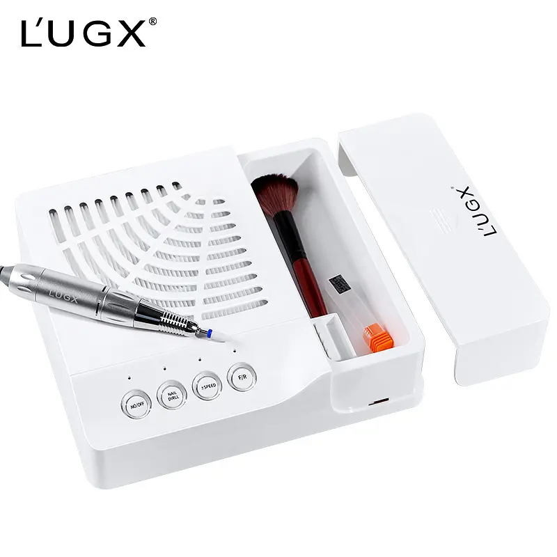 lugx Vacuum Cleaner Nail Dust Collector Nail Salon Tools nail drill