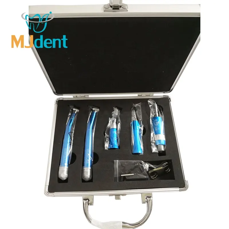 Dental handpiece kit colorful High Low Speed led Dental Handpiece Kit