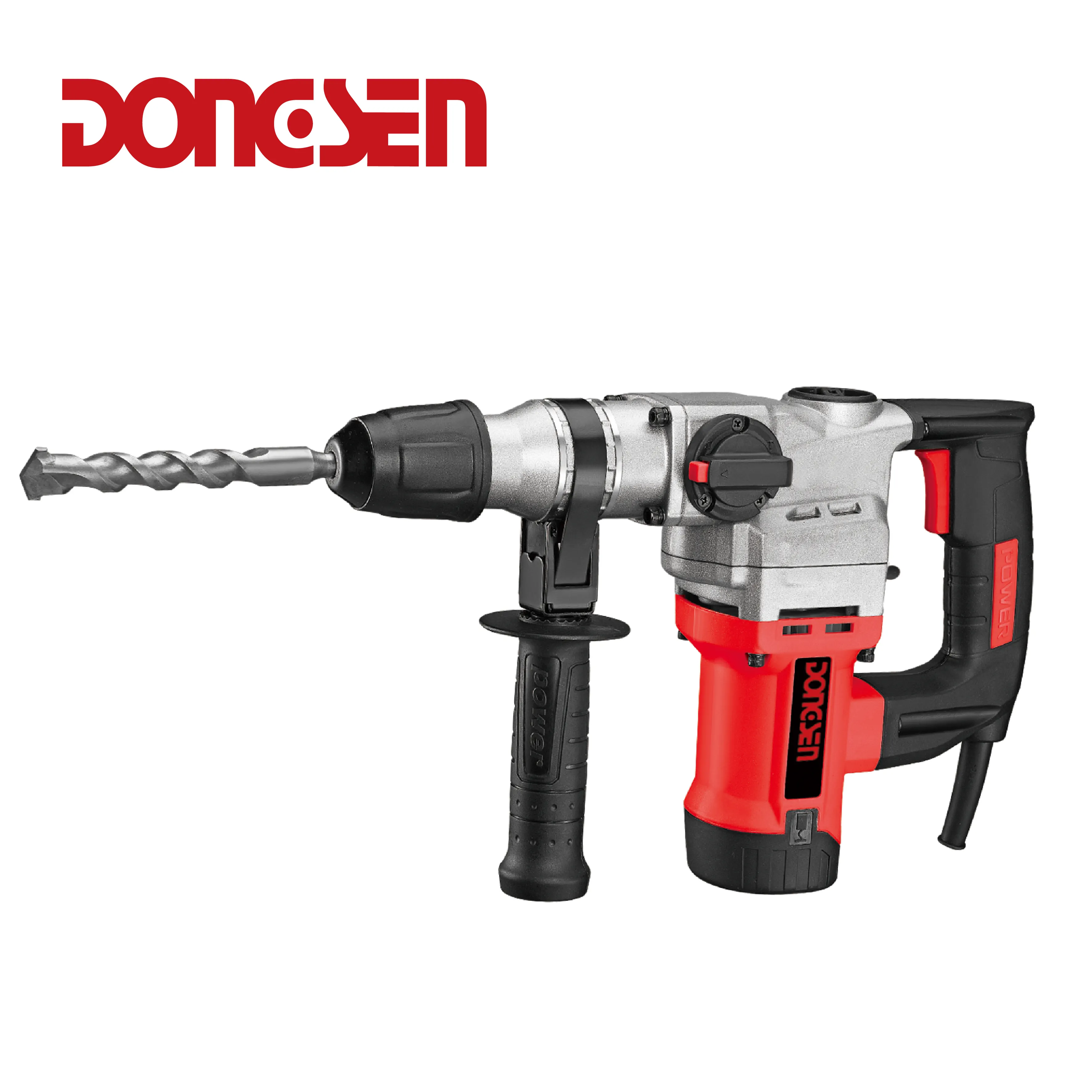 1100w electric roraty hammer and drill with auxiliary handle and free parts