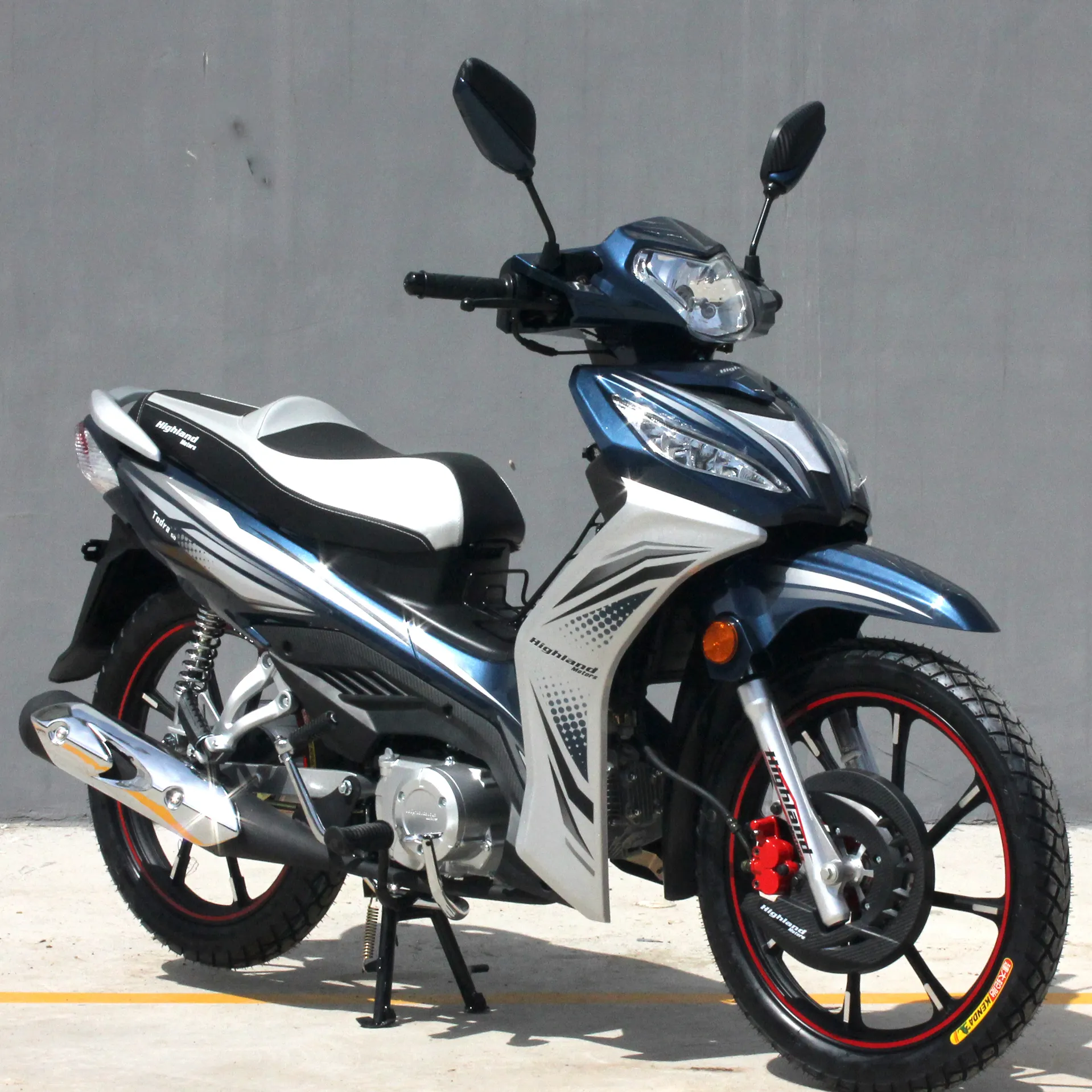Мотоцикл 125cc cub 50Q-8, синий цвет, новый дизайн, производитель бензина, рынок Африки, Южная Америка