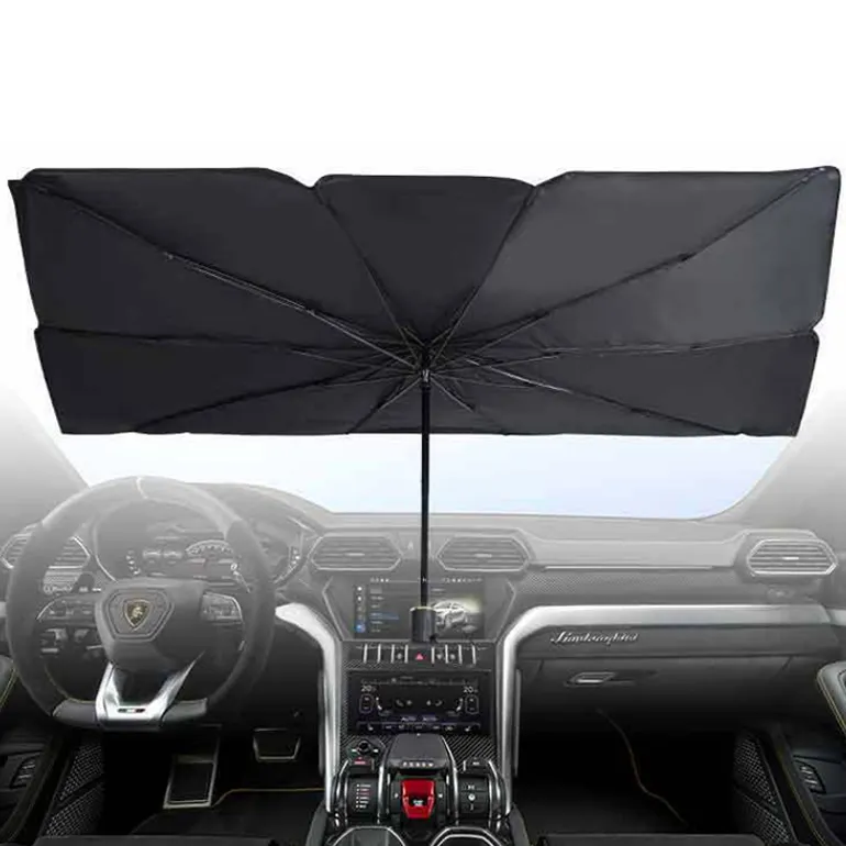 High Quality Windscreen Windshield shade Car Front Window UV Protect Folded Car umbrella Shade Cover