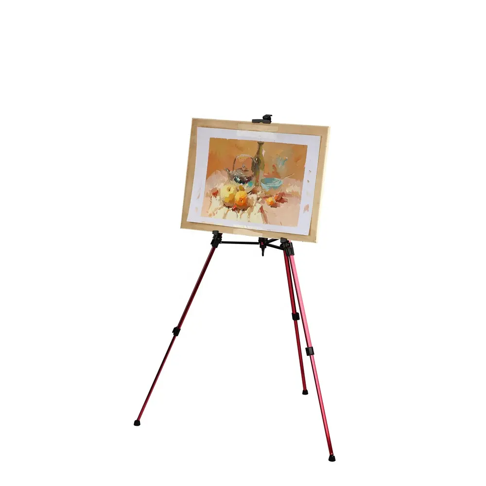 Easels portable banner stand spider banner stand folding display aluminum easel stand