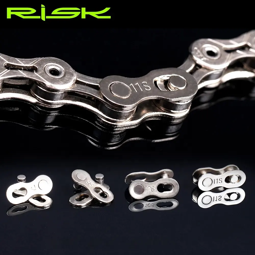 2021 Bike Chain Quick Link Mountain Bicycle Bike Chain Missing Quick Connector Connecting Master Link for 6 7 8 9 10 11 12 Speed