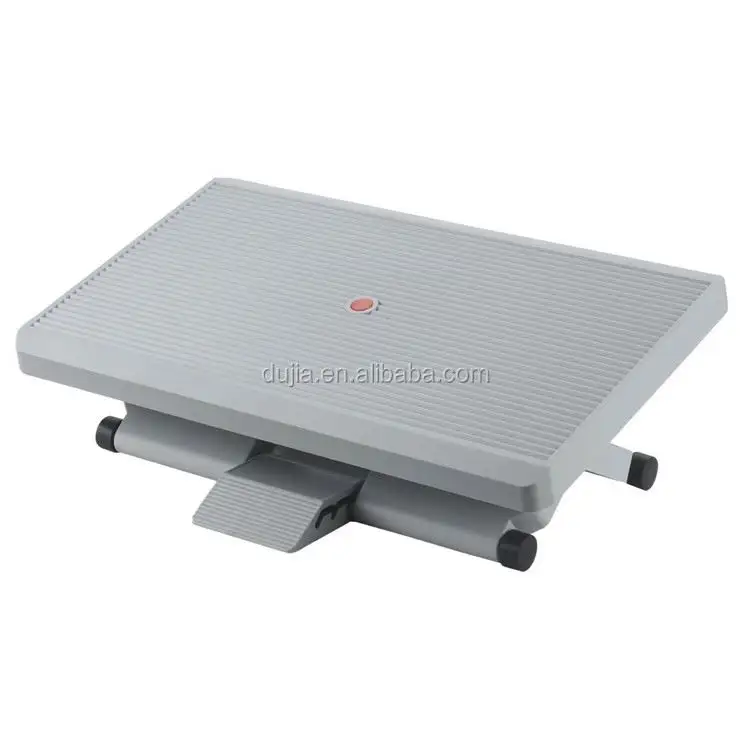 Cixi Dujia Ergonomic Office height angle adjustable steel massage Footrest foot rest