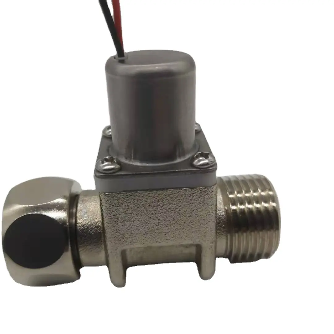 G1/2" G3/4 DC4.5V Male and Female Threads Brass Pulse Solenoid Valve For Water Leak Protector
