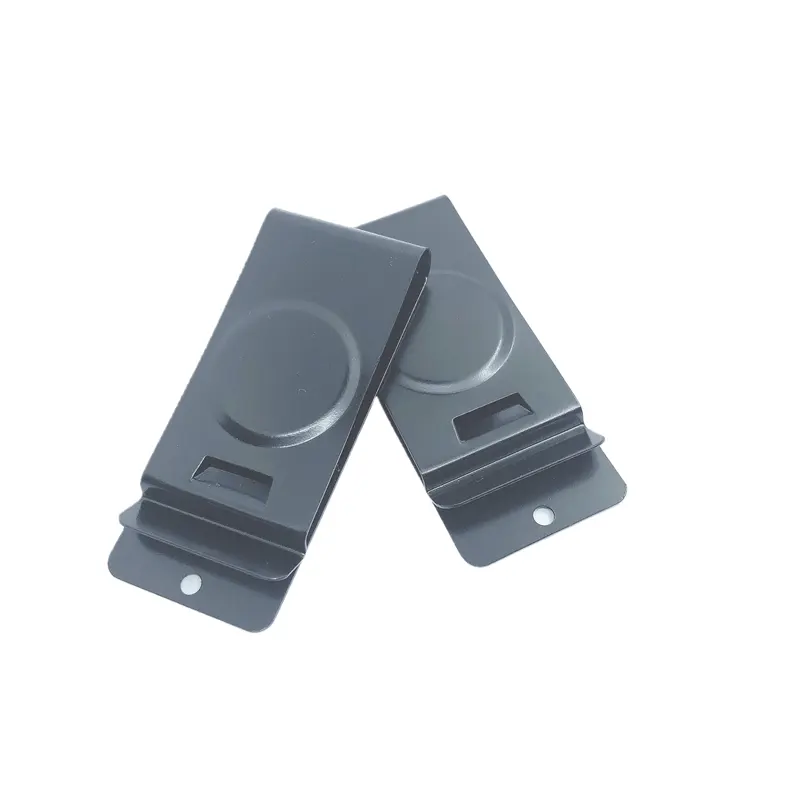 Factory Custom Stainless Steel Tape Measure Belt Back Clip Belt Clip Metal Steel Spring Holster Belt Clip With Hole