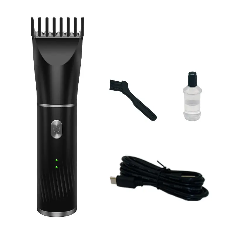 Top Quality Portable USB Split Cordless Professional Nose Beard Adjustable Waterproof Rechargeable Electric Hair Cutting Trimmer