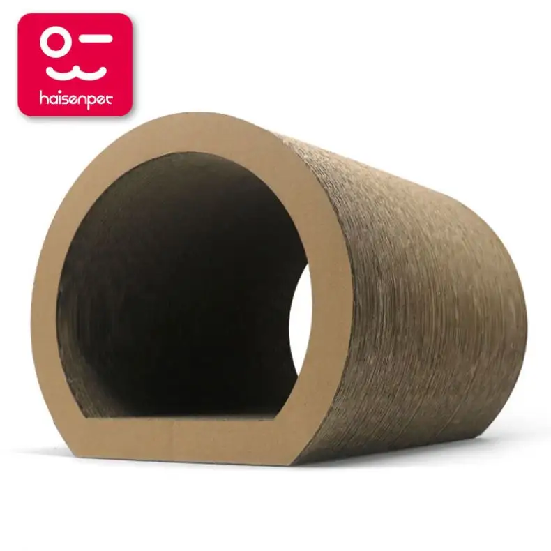 Tunnel cat scratcher