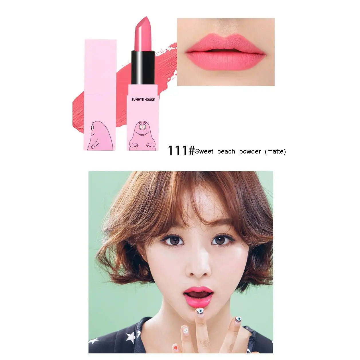 Beauty Makeup Wholesale Lipstick Tube Lipstick Brand Moisturizing Nourishing Matte Does Not Fade