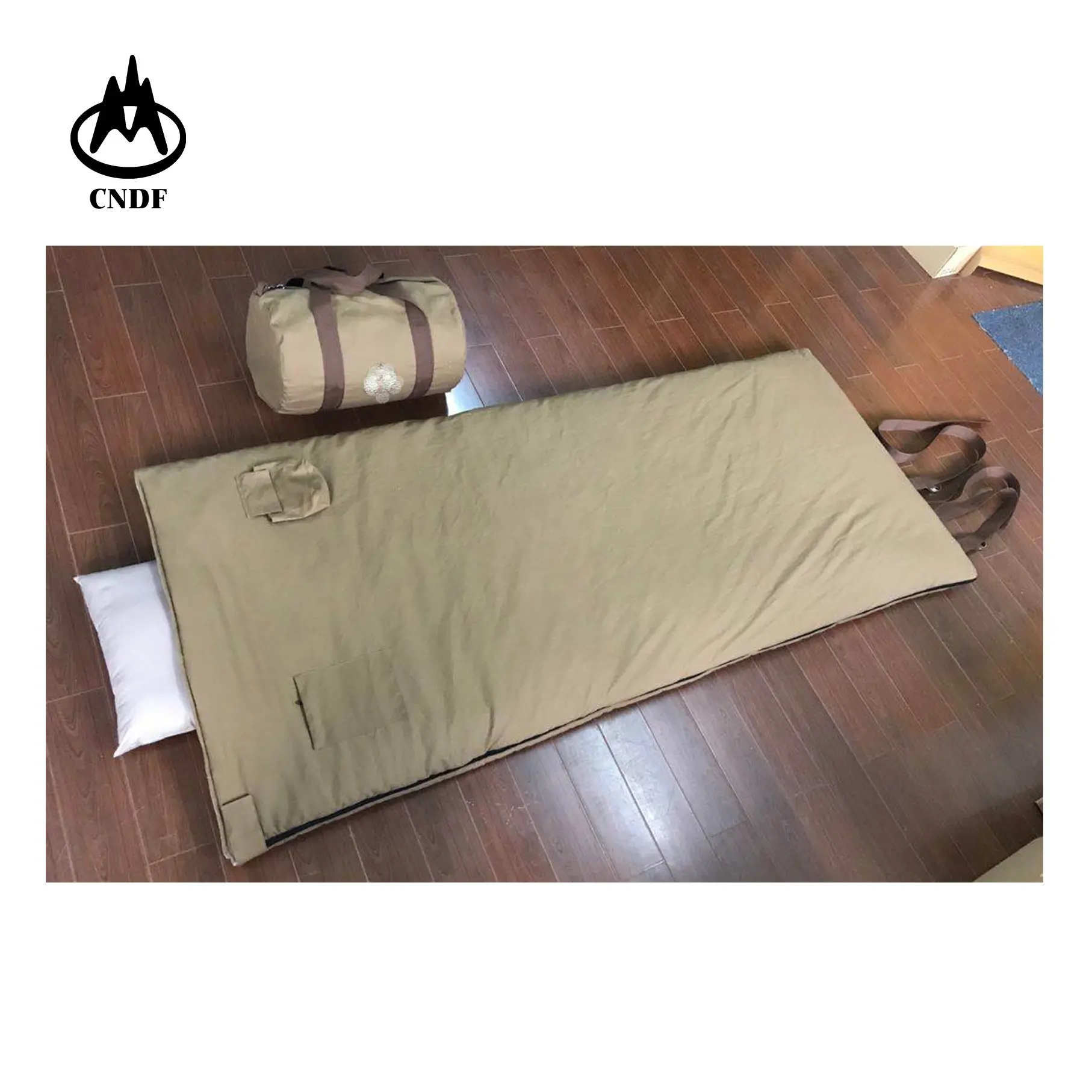 canvas army Military sleeping bag with carry bag middle east big size warm cotton sleeping bag, water resistant