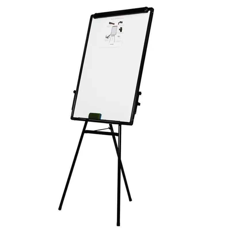white board stand magnetic Flip Chart Tripod office white board with dry Erase board for sale