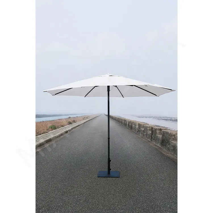 Алюминиевый полюсный коммерческий пляжный зонтик sonnenschirme gross