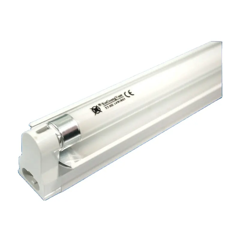 0,3 мм алюминиевый корпус T5 1*14 Вт Флуоресцентный светильник с пластиковой крышкой
