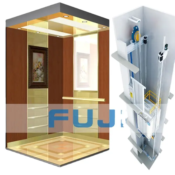 Price Elevator FUJI HD-JX05 Passenger Lift Elevator With Economic Price