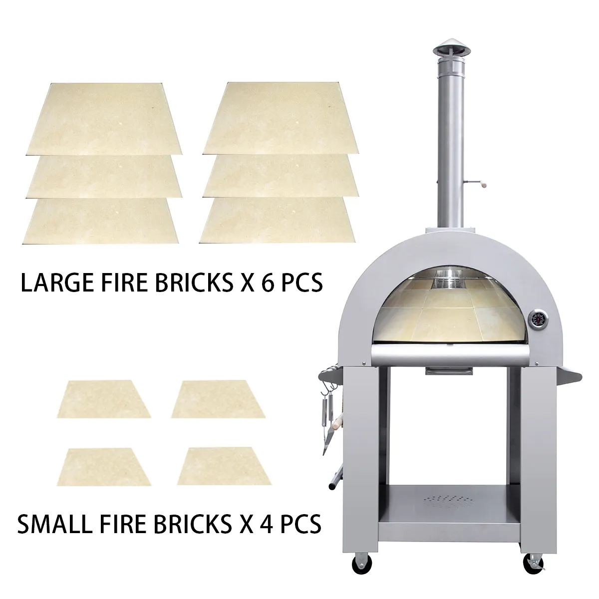 Hyxion factory Новый дизайн Коммерческая печь для пиццы газовая наружная газовая печь для пиццы