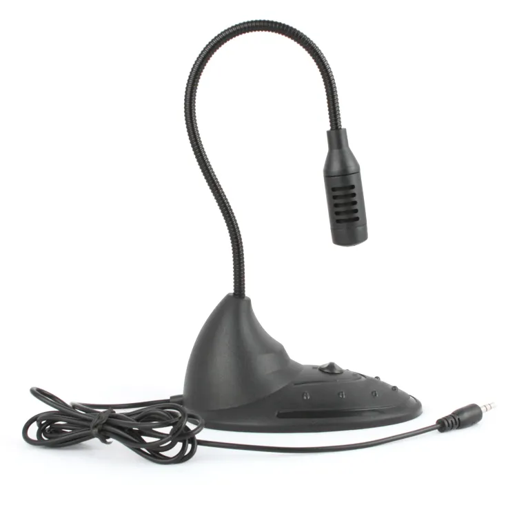 M2 3,5 мм штекер Гибкая подставка «гусиная шея» микрофон мультимедиа микрофон для настольного компьютера