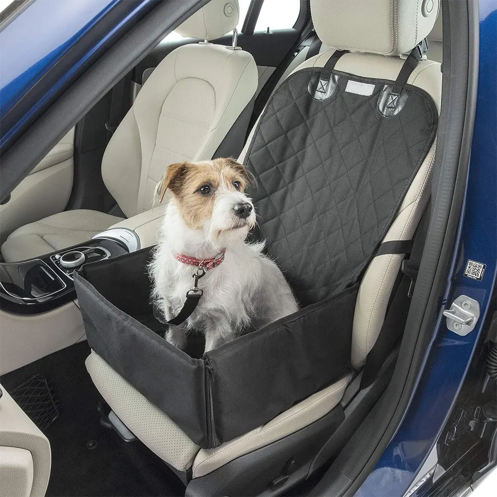 Чехол на сиденье автомобиля для собак, водонепроницаемые чехлы, складные щитки для полного переднего покрытия или маленькой корзины, гамака