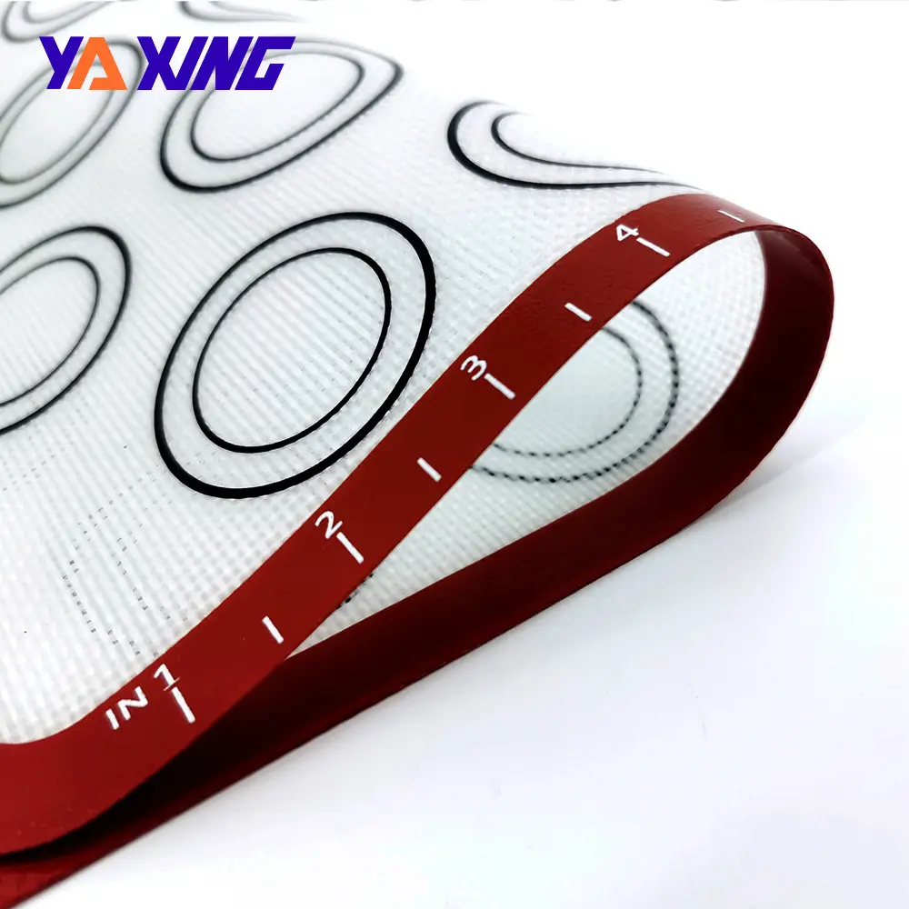 Ya Xing Hot Sale Highest Quality Reinforced Macarons Baking Liner Silicone Macaron Mat