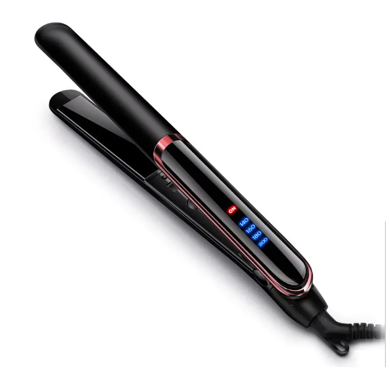 2 in 1 Professional Custom Private Label Tourmaline Ceramic Twisted Ionic Hair Curler Straightener Flat Iron