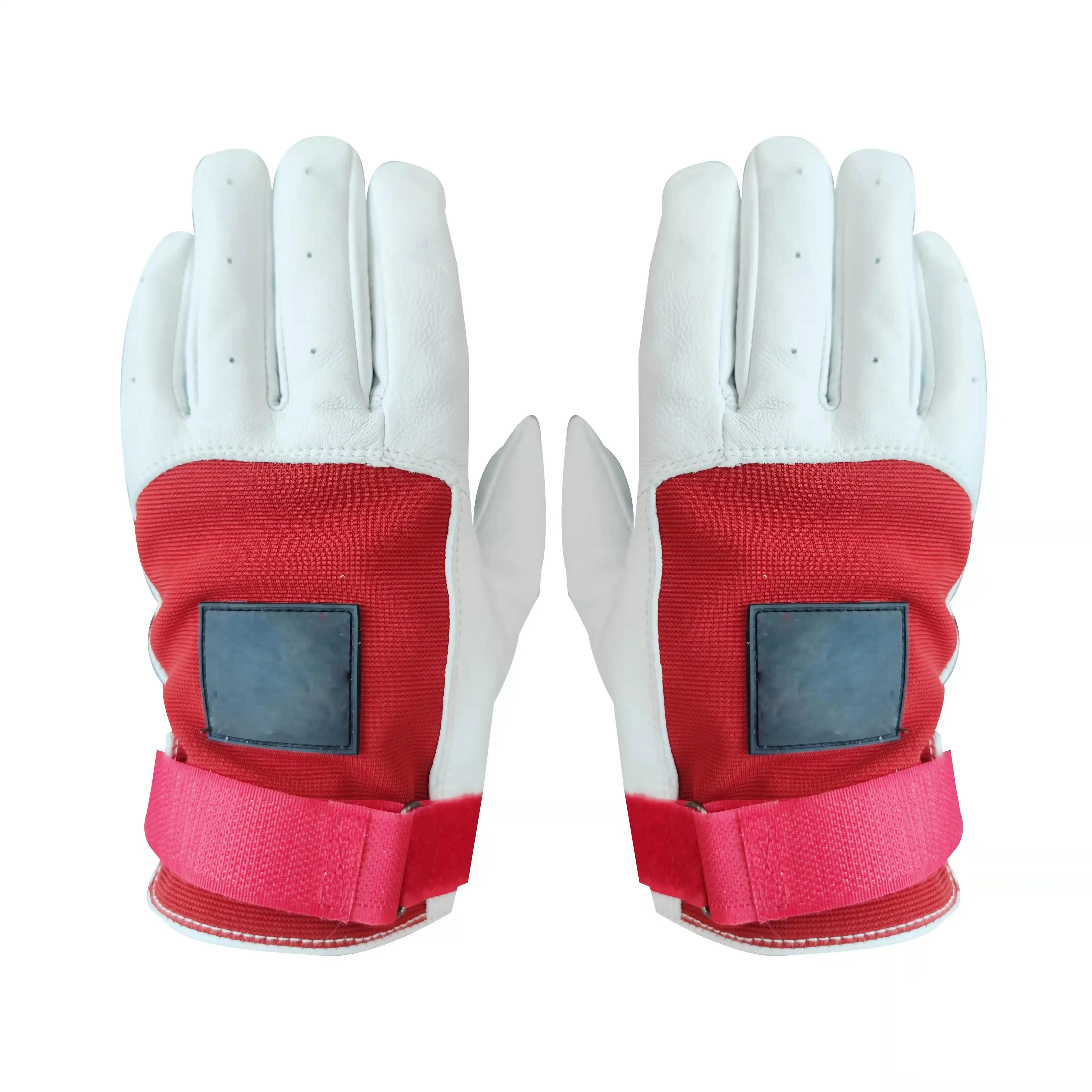 Дешевые спортивные перчатки из козьей кожи, спортивные перчатки для гандбола, цветные перчатки для гандбола на заказ