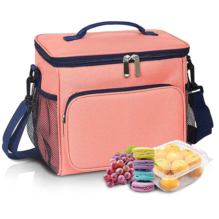 Custom Waterproof Thermal Insulated Lunch Bag Picnic Food Carrier Cooler Bag