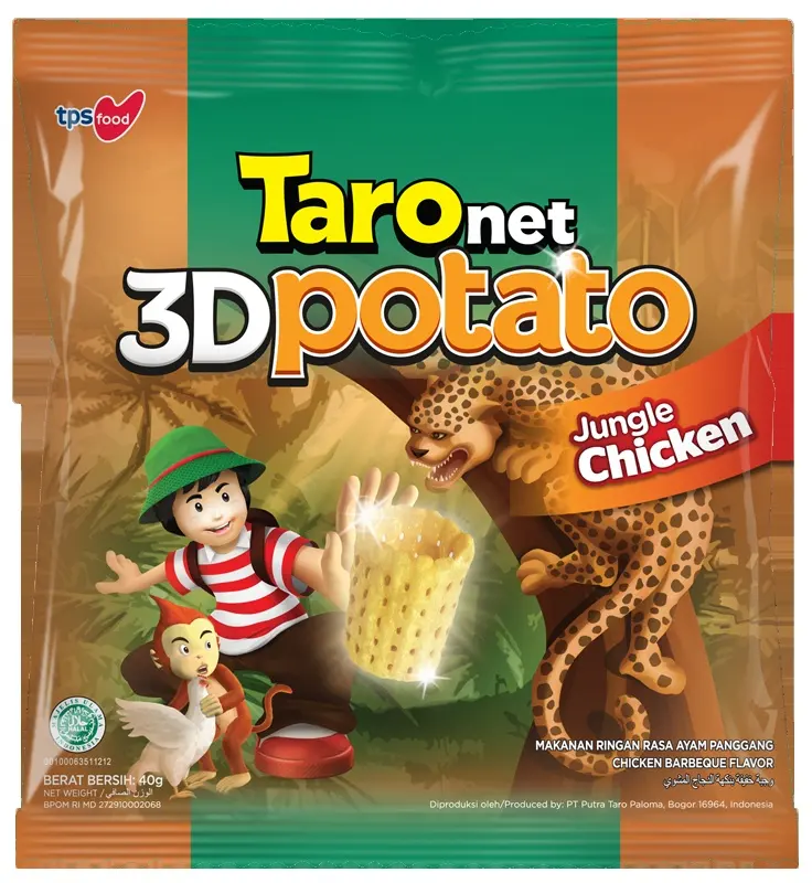 Taro 3D Торнадо сыр и Таро 3D цыпленка джунглей