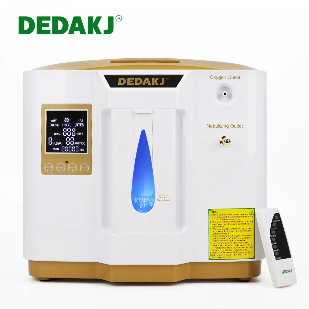 DEDA new design small portable mini smart oxygen concentrator for sale