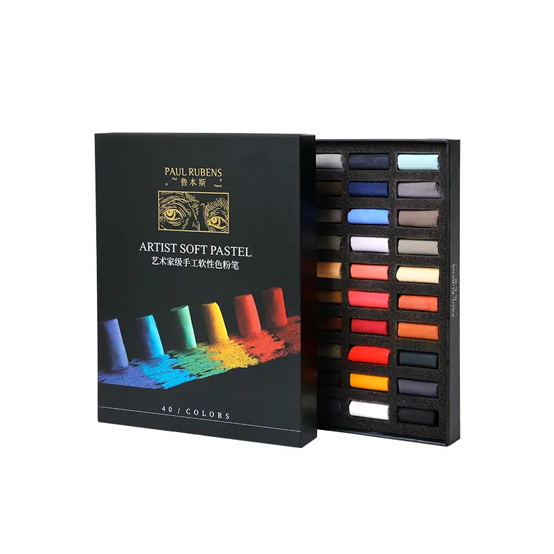 Paul Rubens 40 Colors Art Stationery Drawing Supplies Gift Artist Chalk Crayons Non Toxic Oil Pastel Set