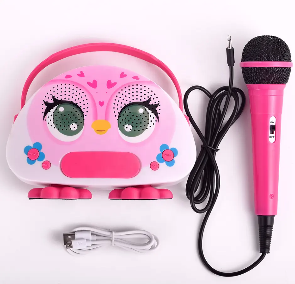 Eagle's high-quality portable microphone audio all-in-one machine that inspires baby's musical talent.