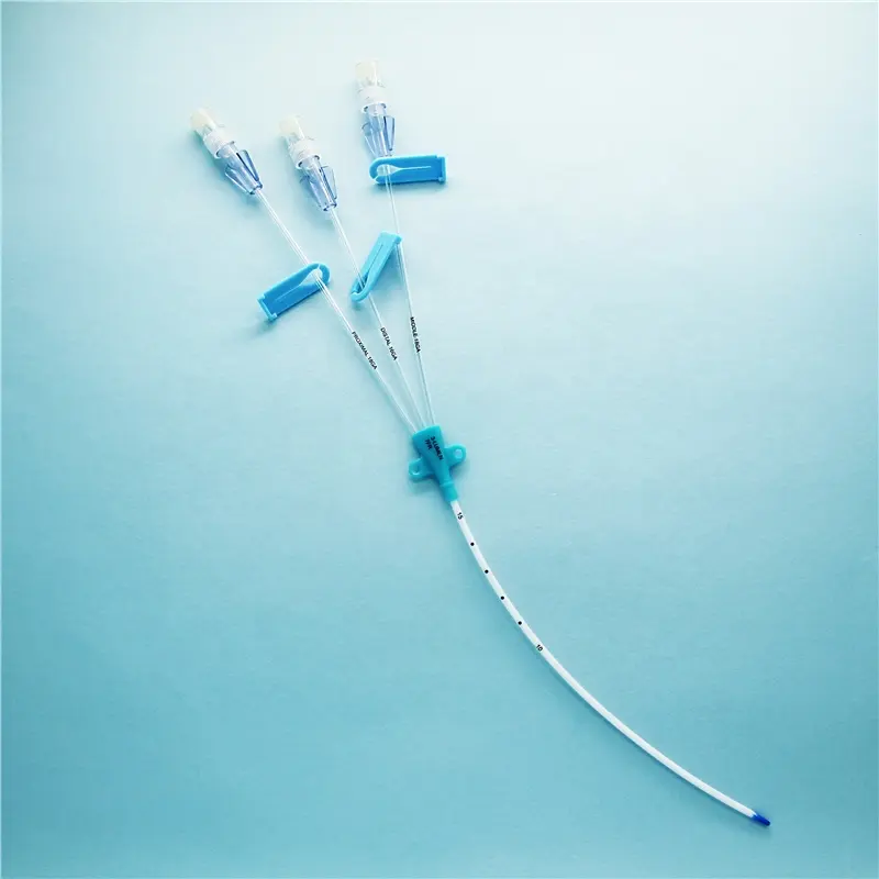 triple lumen cvc tiack medical supplies ICU intensive care disposable central venous catheter