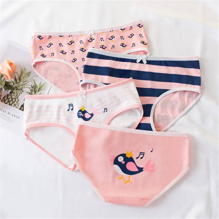 Buy Best Designer Children Clothes Fashion Design Kids Girls Cotton Seamless Underwear In China