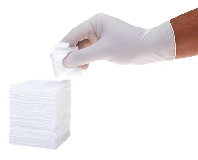 body care use ISO standard Wound Care in hospital cotton gauze pieces