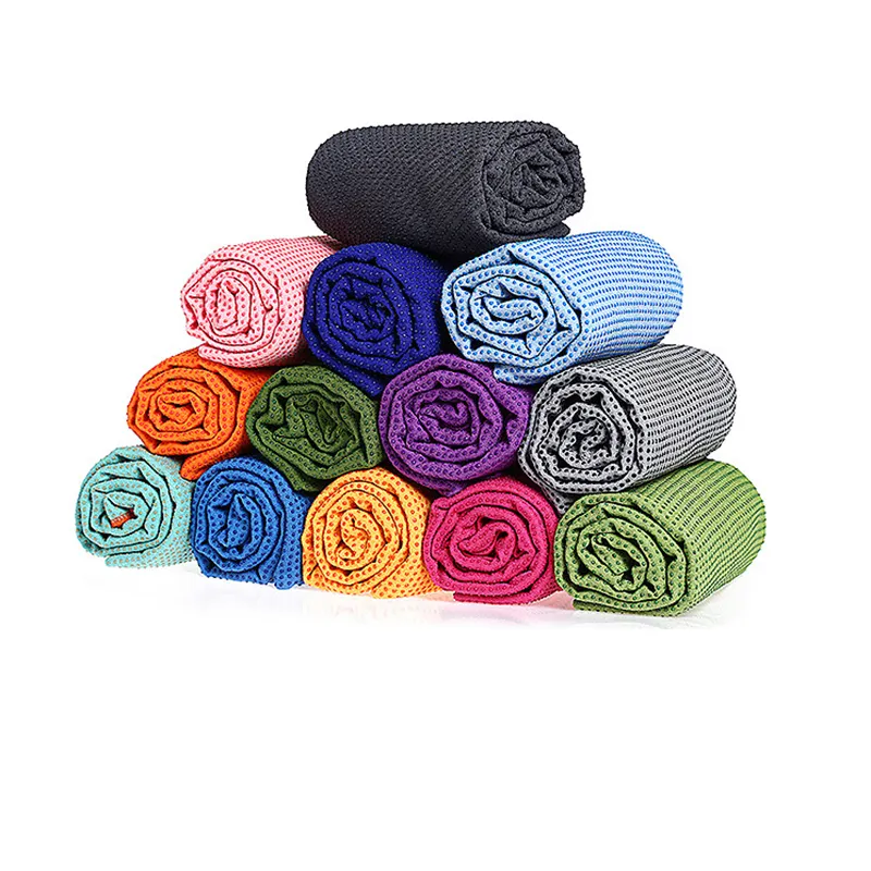 Оптовая продажа, экологически чистый коврик для йоги из микрофибры под заказ
