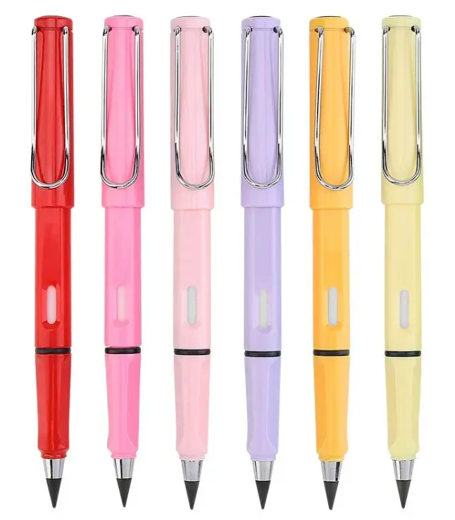 In Stock New Technology Unlimited Writing Standard Pencils, Novelty Promote Deathless Inkless Pencil Eternal Pen For Children