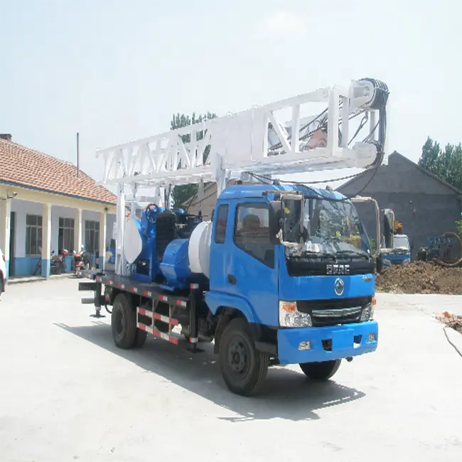 400m Truck Mounted Water Well Drilling Rig With Option Chassis For Sale