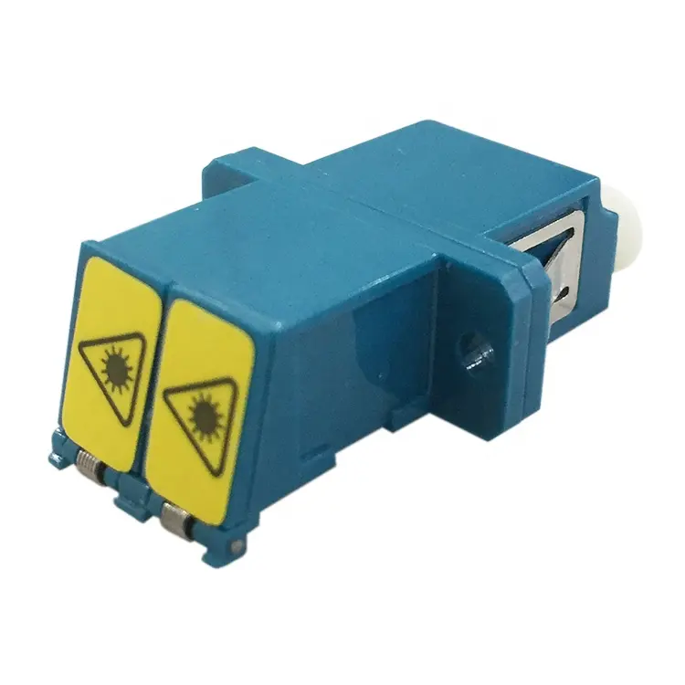 Duplex Fiber Optic LC/UPC - LC/UPC Duplex Adaptor Optical Adapter with Shutter