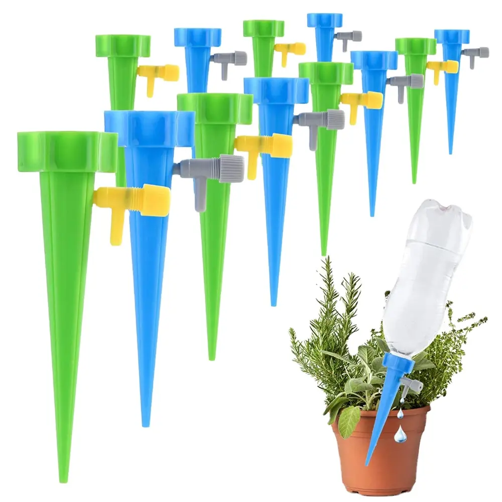 Auto Drip Irrigation Watering System Dripper Spike Kits Garden Household Plant Flower Automatic Waterer Tools