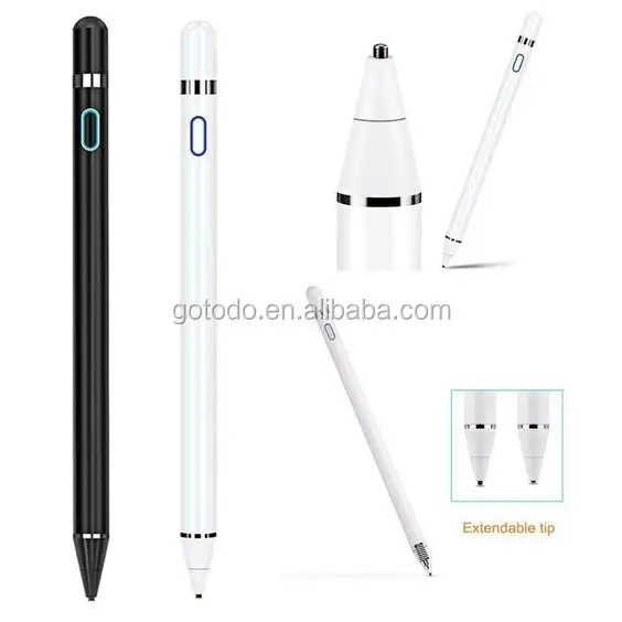 Cheaper Solid Stylus Pen Smart Digital sensitive Pens(white) ios android stylus pen for dell venue pro 11