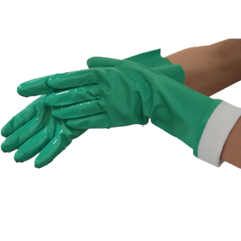 SRSAFETY химическая промышленность, более длинные нитриловые перчатки, перчатки для удержания дома