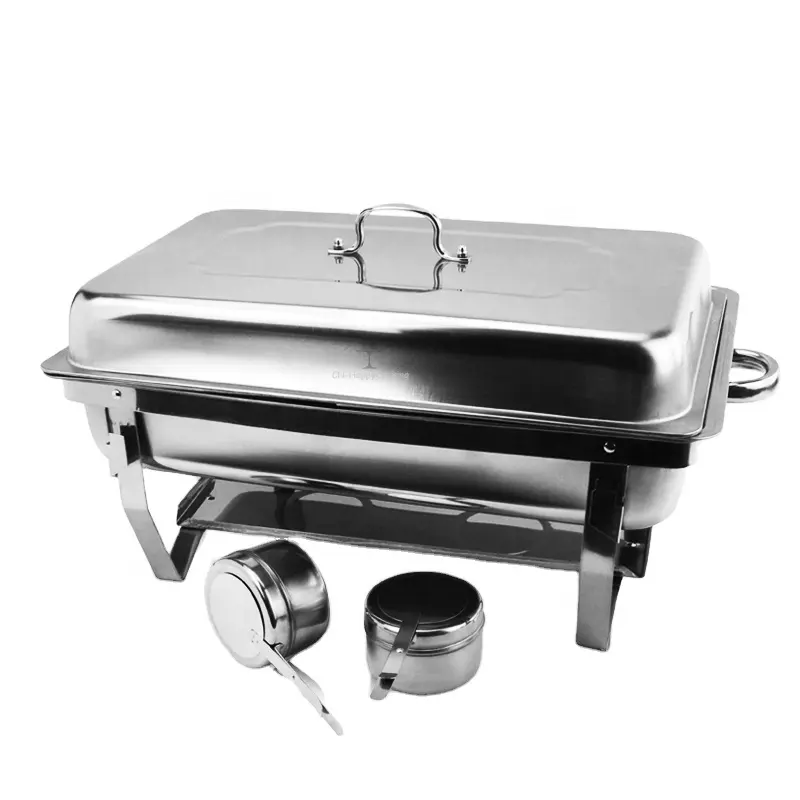 Factory outlet Promotion folding heater buffet stainless steel chafing dish food warmer container Buffet