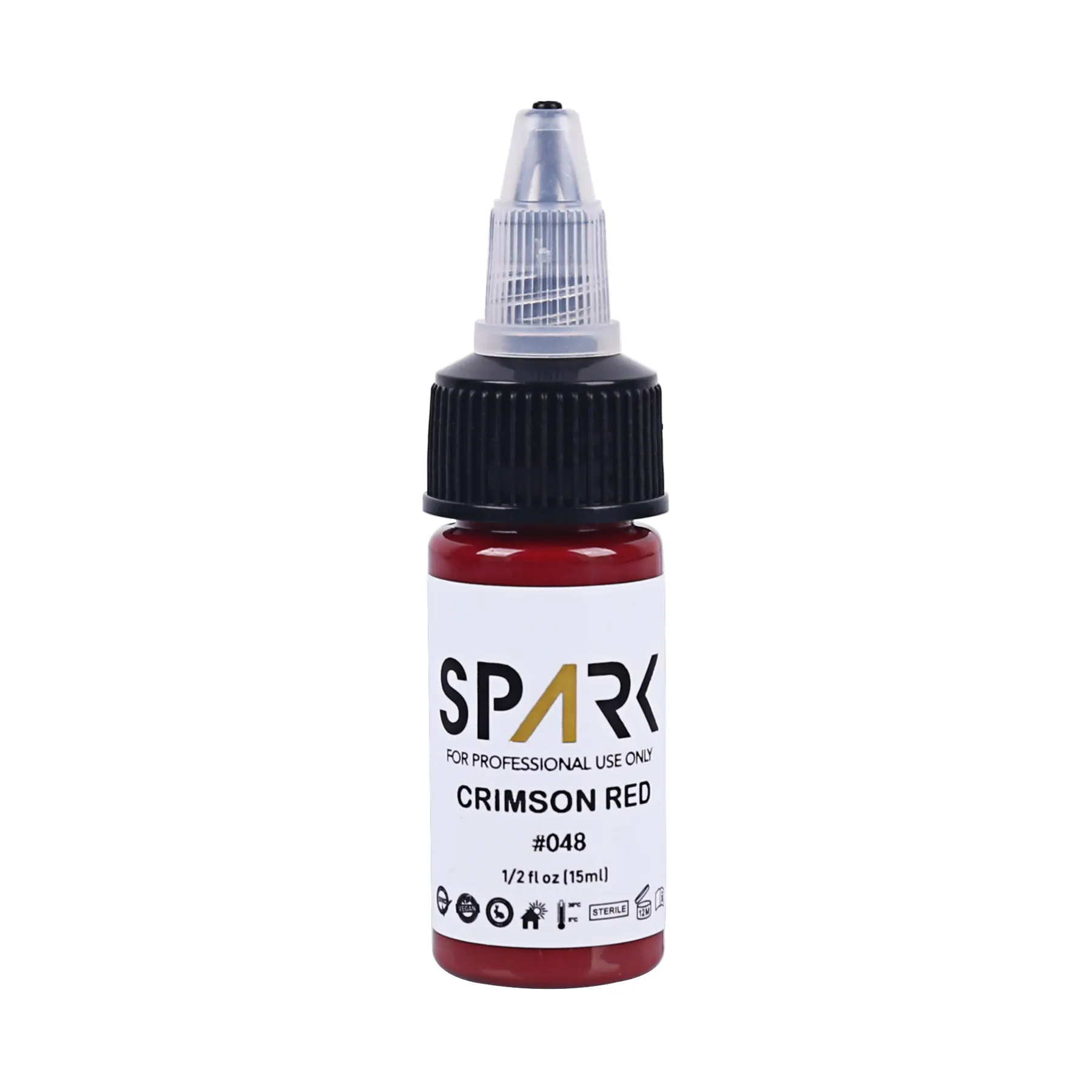 Spark высококачественный 0,5 унций 15 мл органический натуральный лучший нетоксичный пигмент PMU Косметика веганские фруктовые чернила татуировка