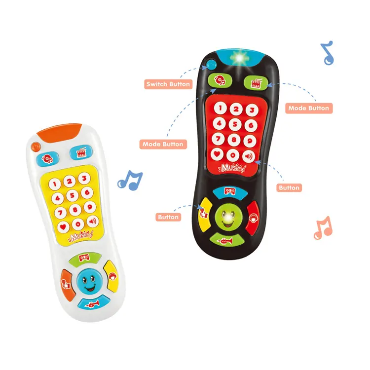baby handle toy with soud light baby toys remote tv