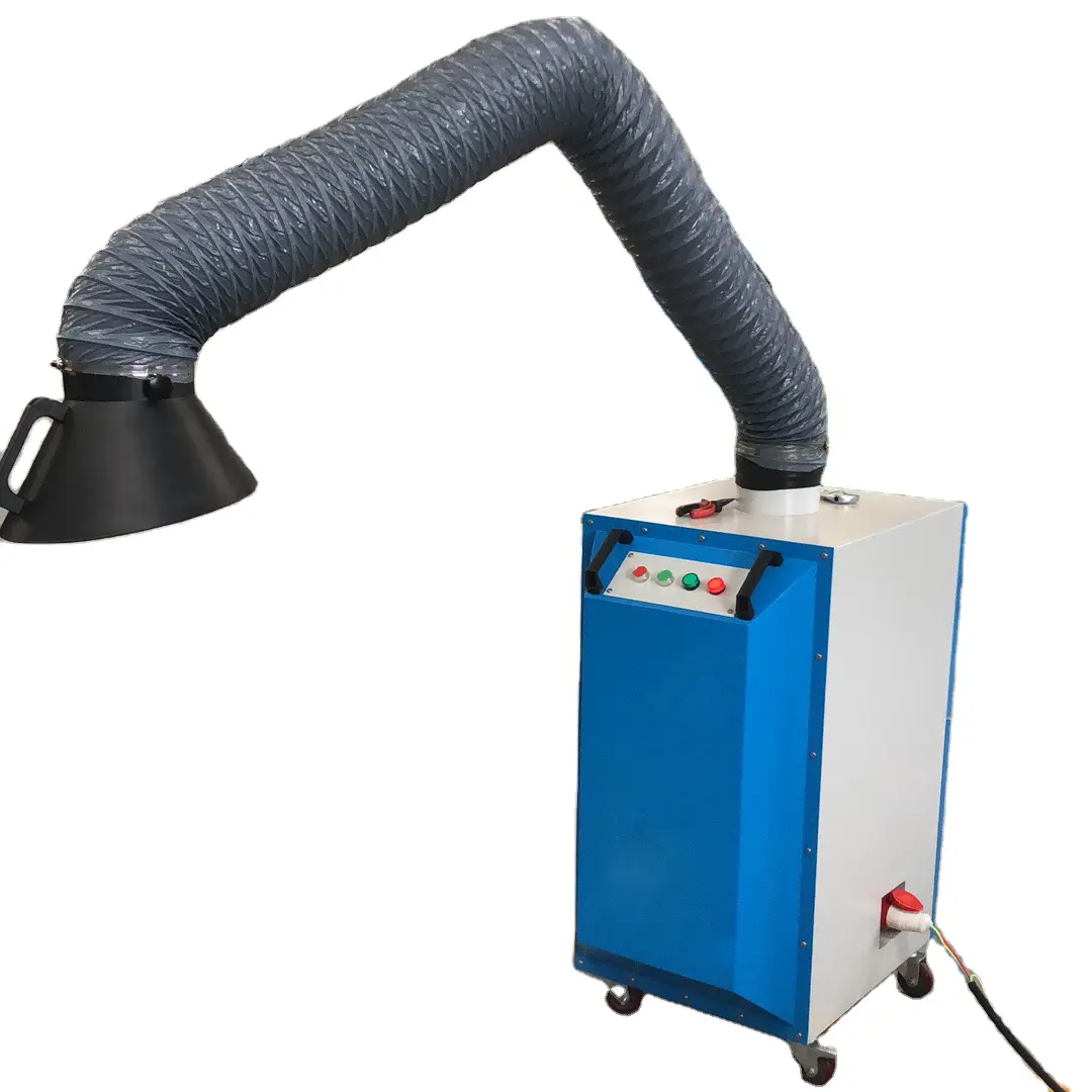 Industrial mobile automatic absorb dust machine collector