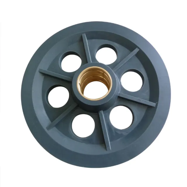 CNC maching Dongguan high quality CNC outdoor aluminum belt pulley auto engine cooling fan pulley