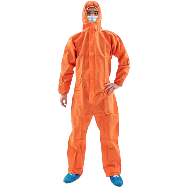 Ready Stock Bright Color Disposable SMS coverall type 5/6 Anti-static