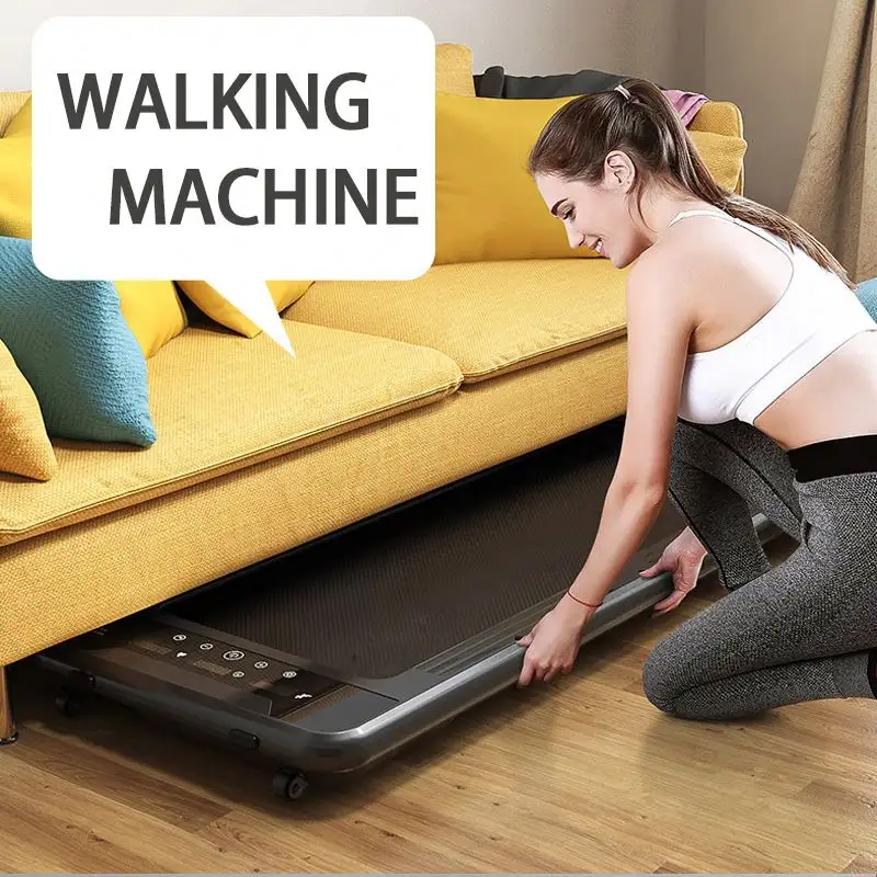 Factory Wholesale Home-Use Indoor Gym Foldable Smart Treadmill Multi-Function Flat Walking Pad For Unisex